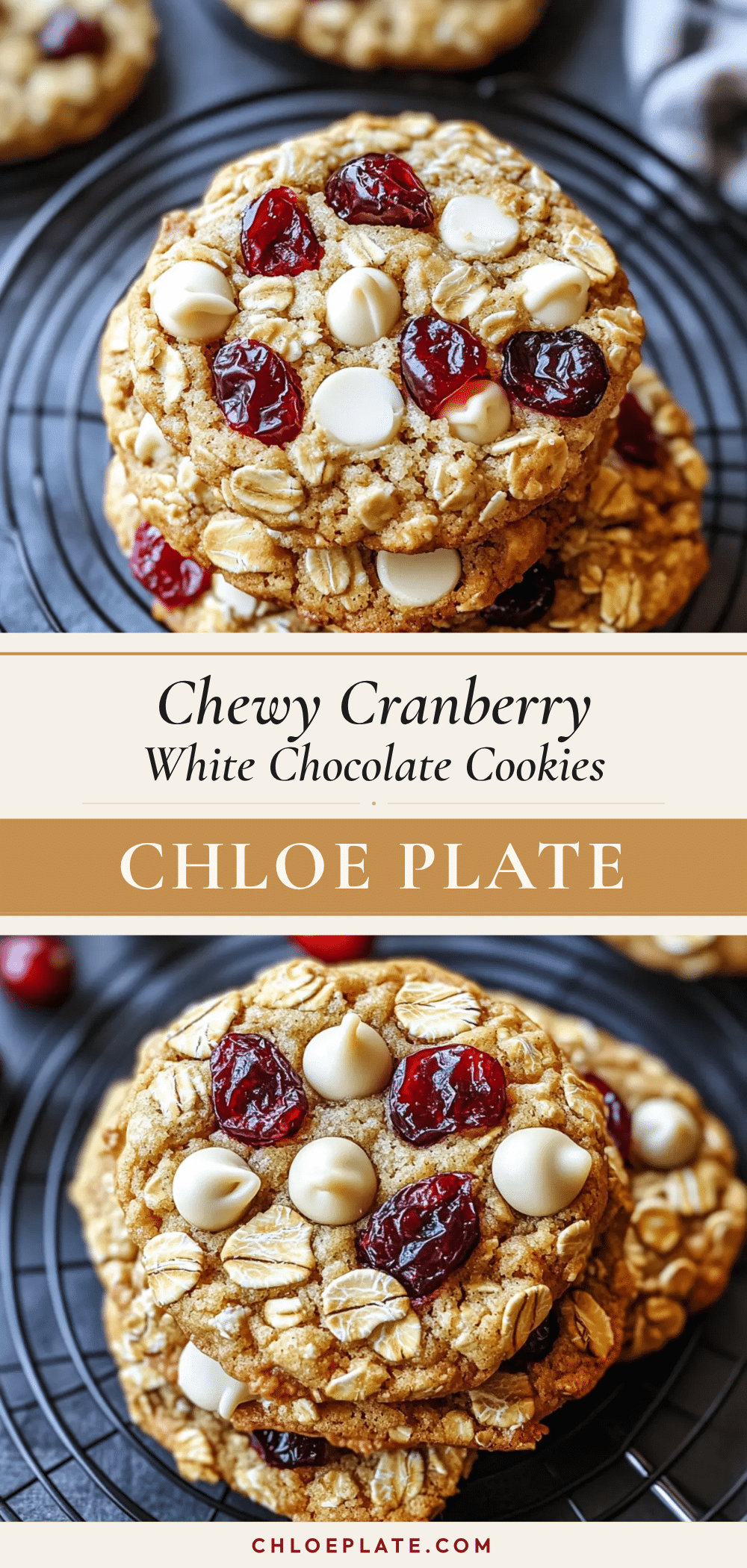 cozy cranberry white chocolate chip cookies recipe