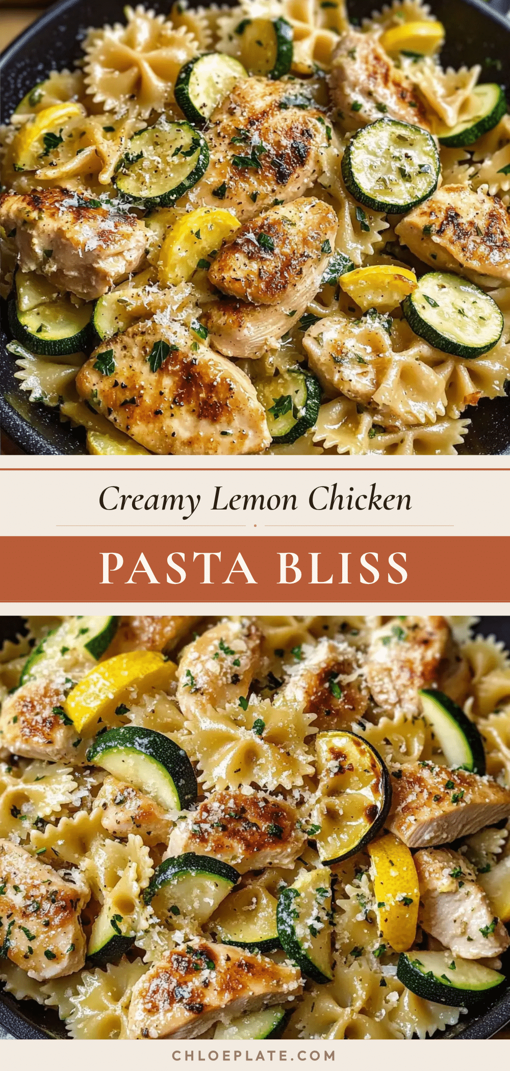 creamy lemon chicken pasta recipe