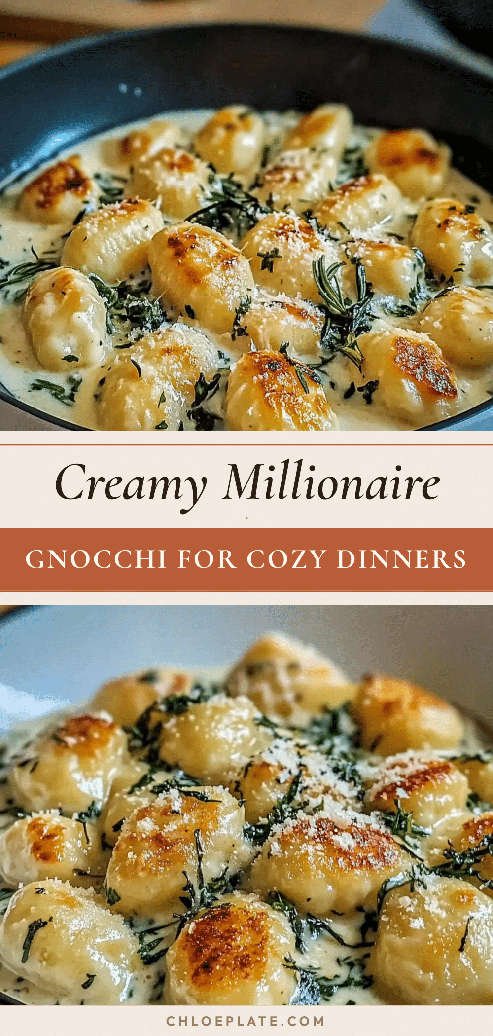 creamy millionaire gnocchi recipe
