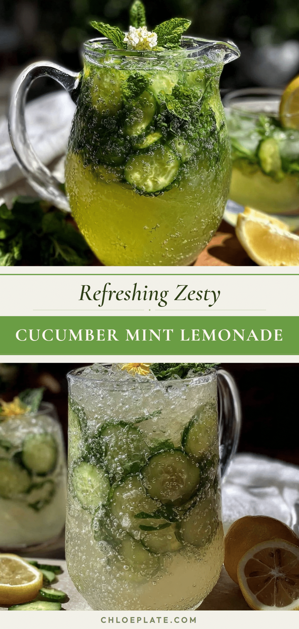 cucumber mint lemonade recipe