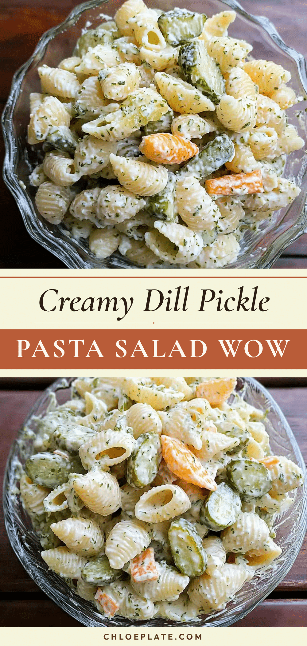 dill pickle pasta salad recipe