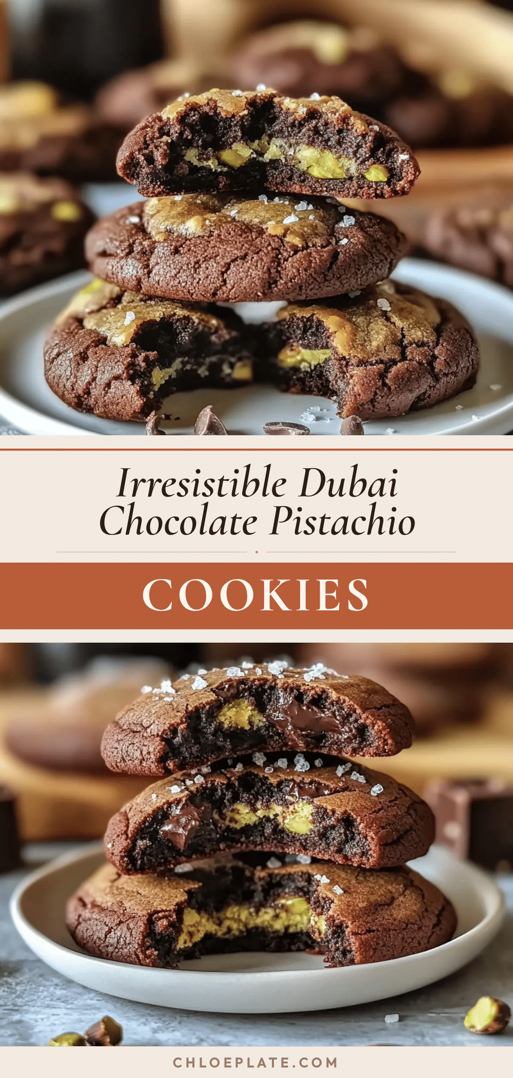 Dubai chocolate cookies recipe