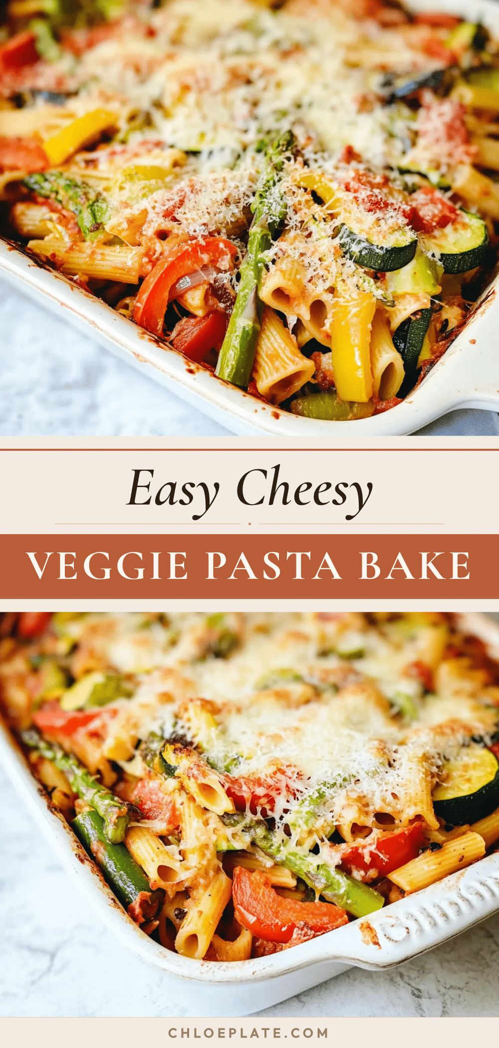 easy cheesy veggie pasta bake recipe