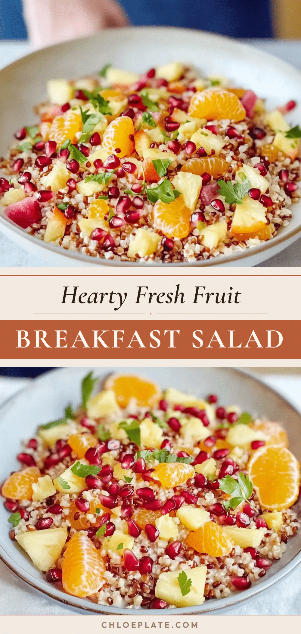 fresh hearty breakfast fruit salad recipe