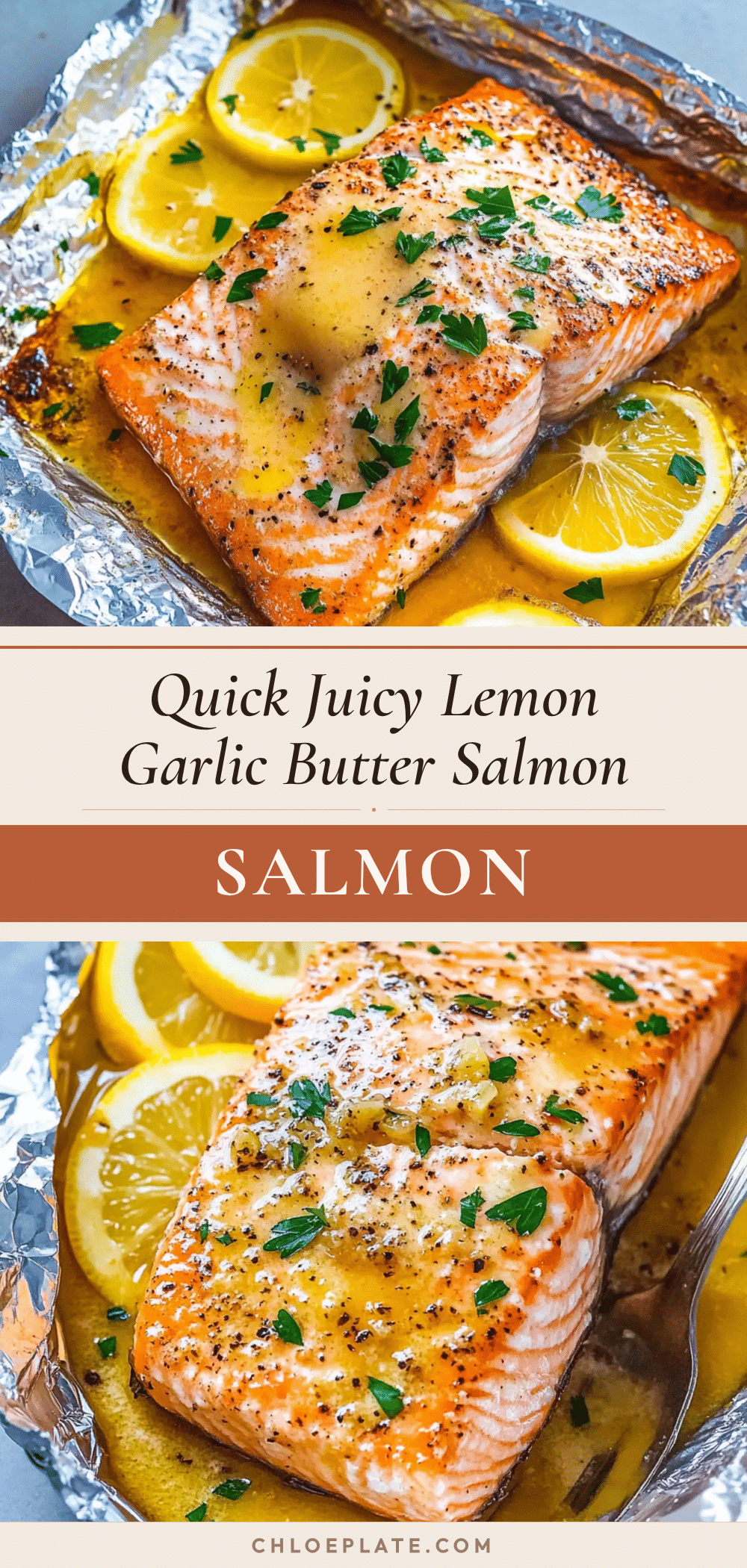 lemon garlic butter salmon recipe