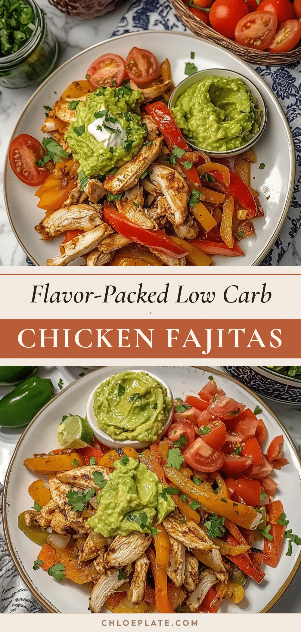 low carb chicken fajitas recipe