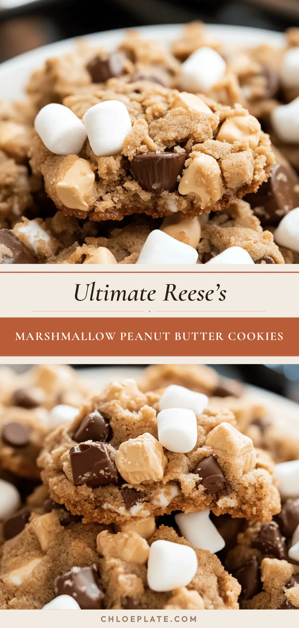 Reese’s Marshmallow Peanut Butter Chip Cookies recipe