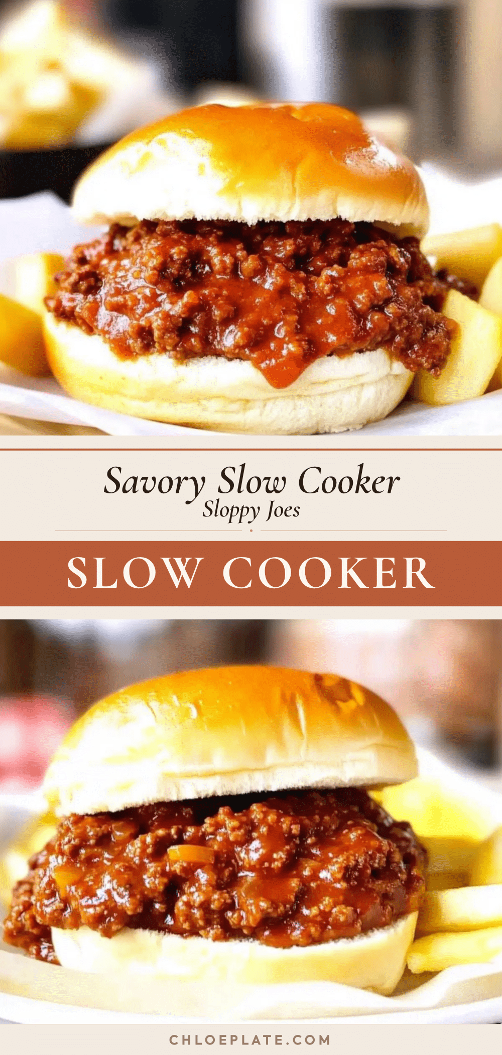 slow cooker sloppy joes recipe