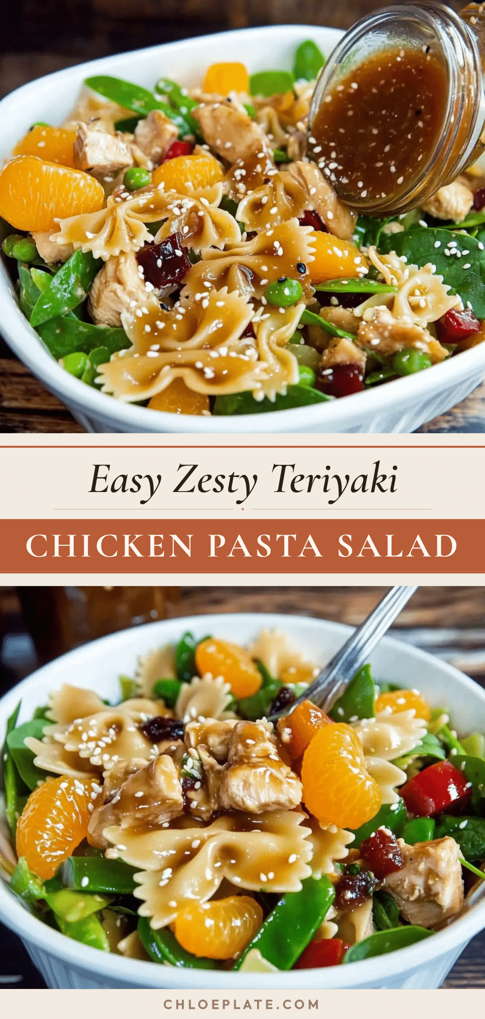 teriyaki chicken pasta salad recipe