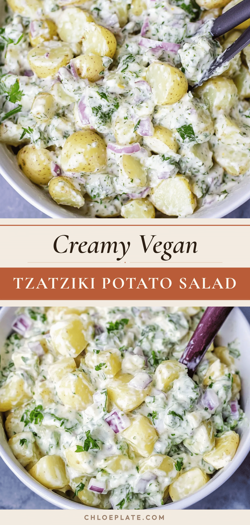 vegan tzatziki potato salad recipe