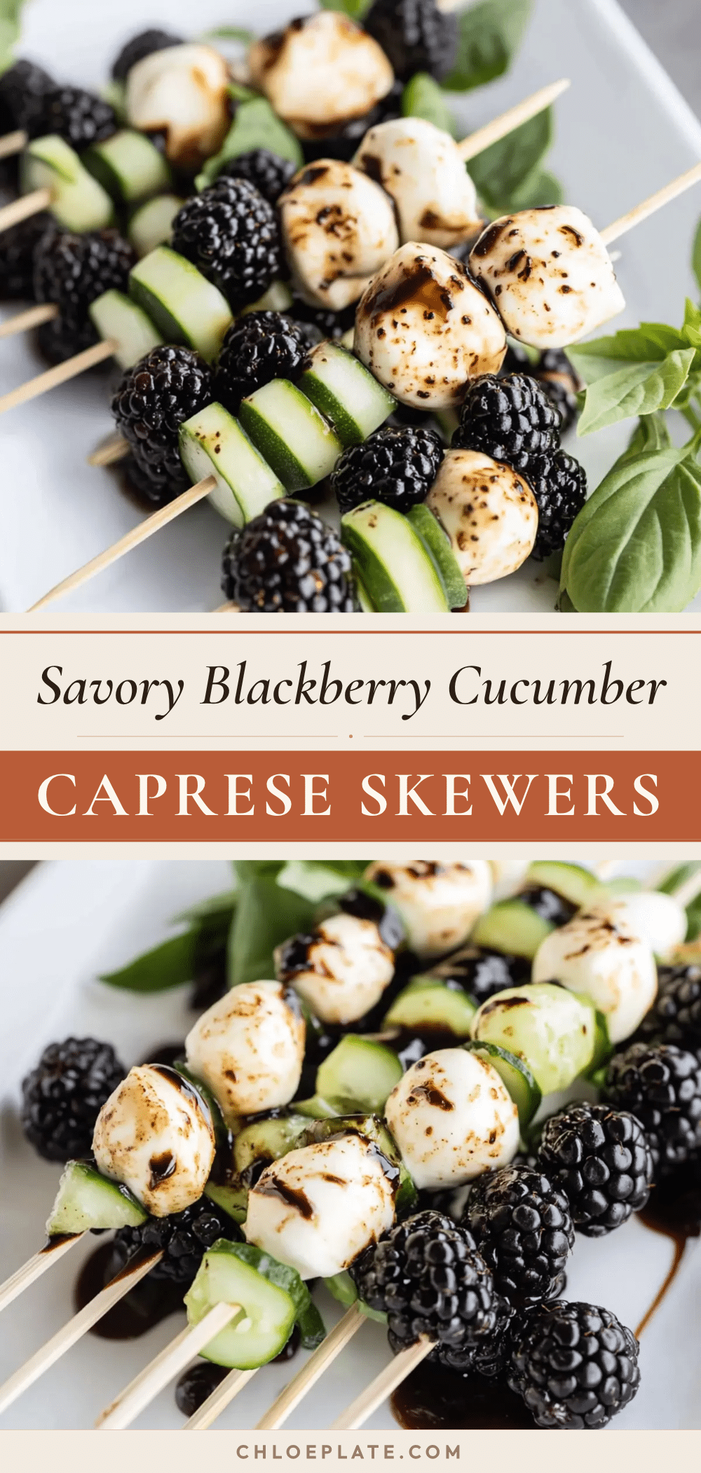 blackberry cucumber caprese skewers recipe