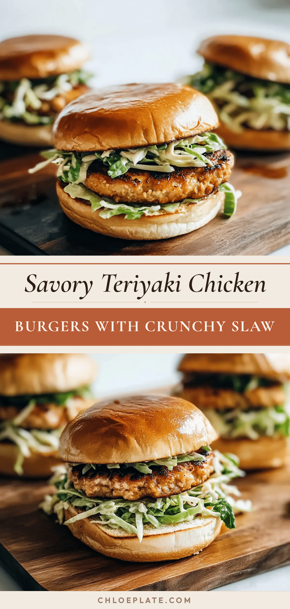 chicken teriyaki burgers recipe
