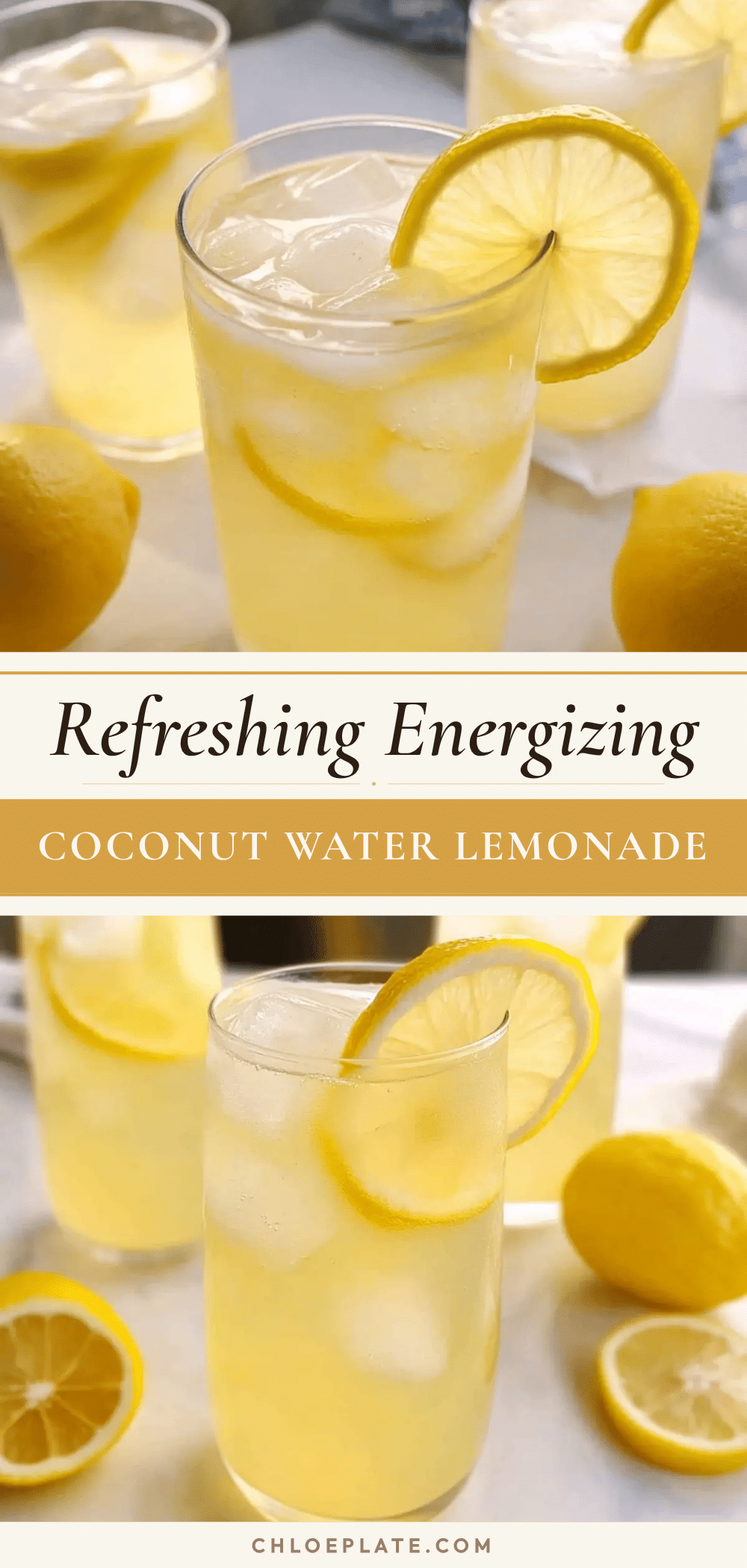 coconut water lemonade recipe