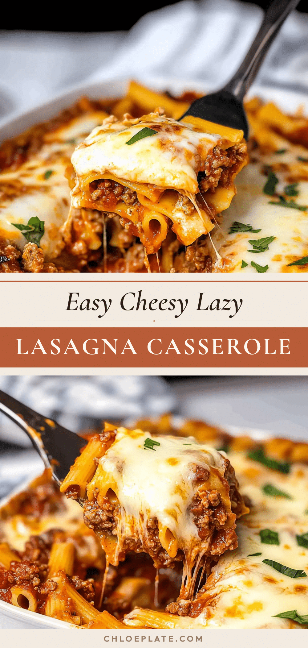 cozy lazy lasagna casserole recipe
