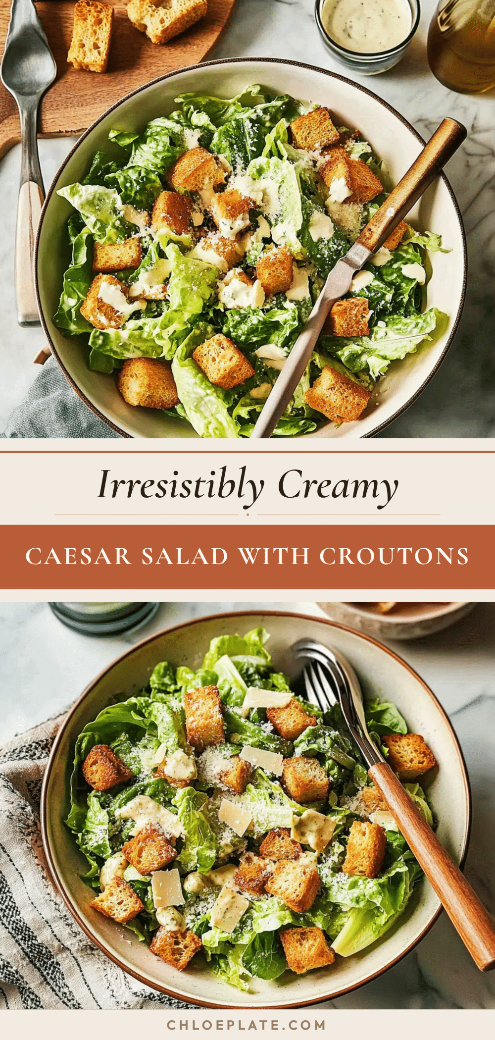 creamy Caesar salad recipe
