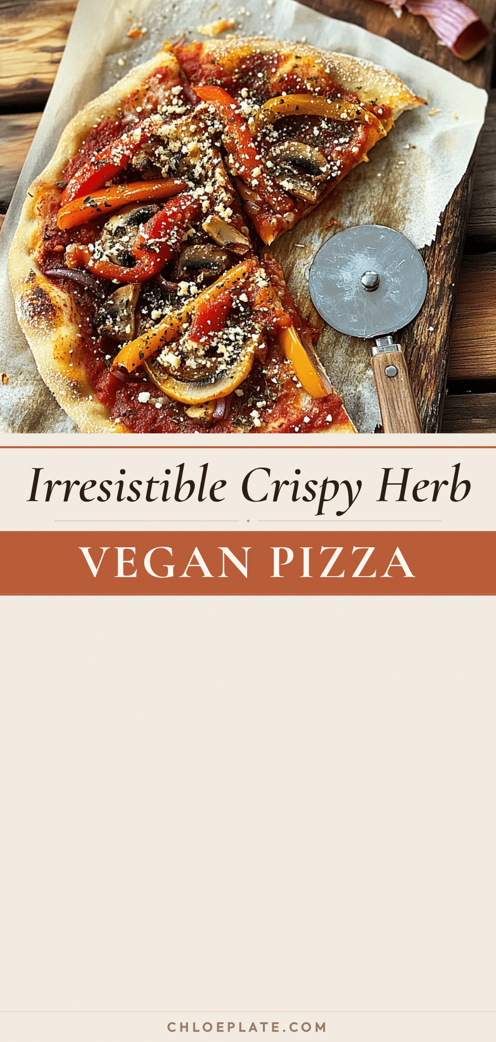 crispy herb vegan pizza recipe