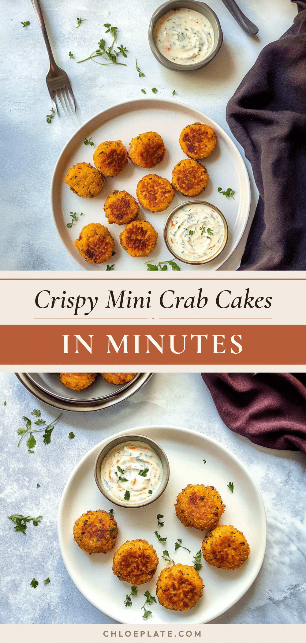 crispy mini crab cakes recipe