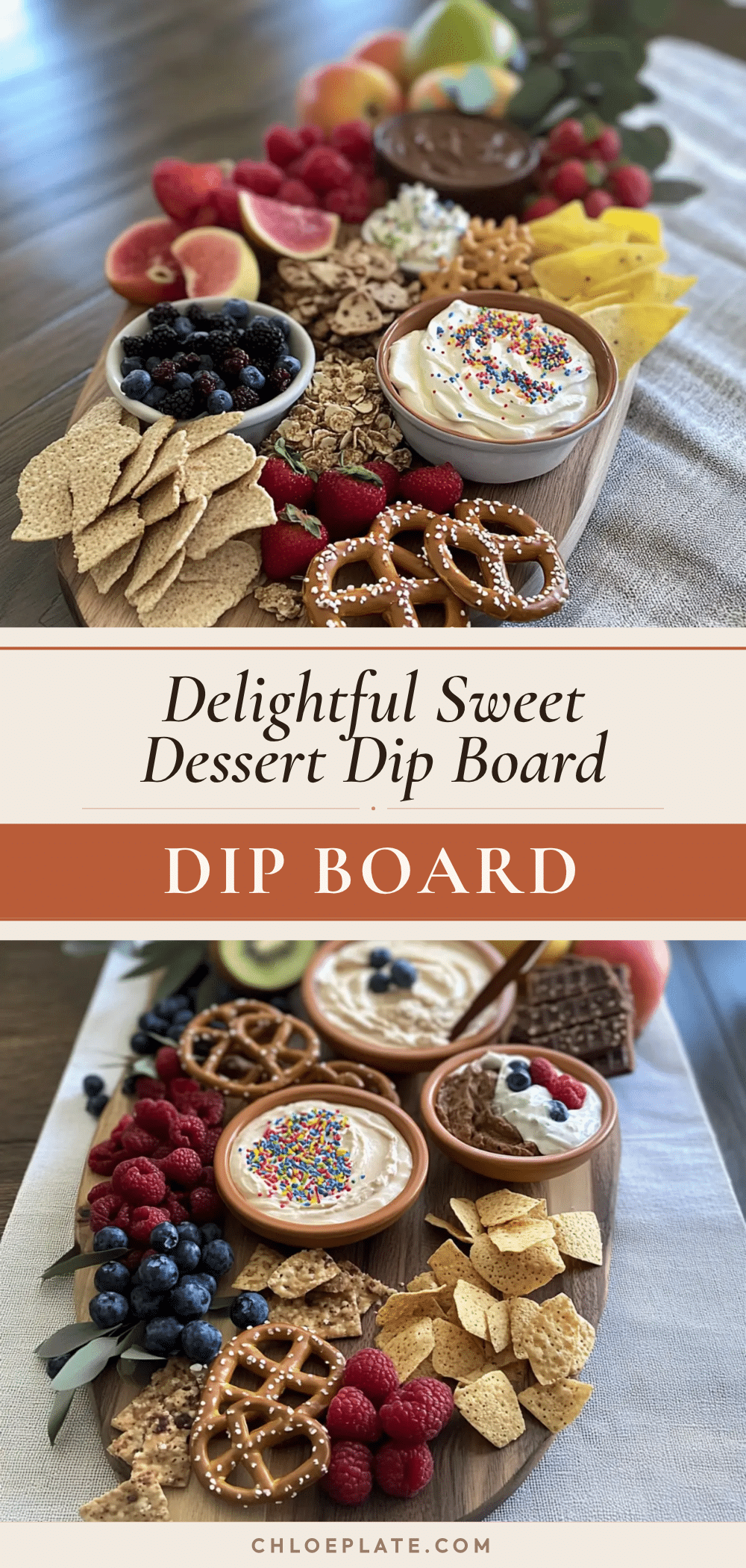 dessert dip board recipe