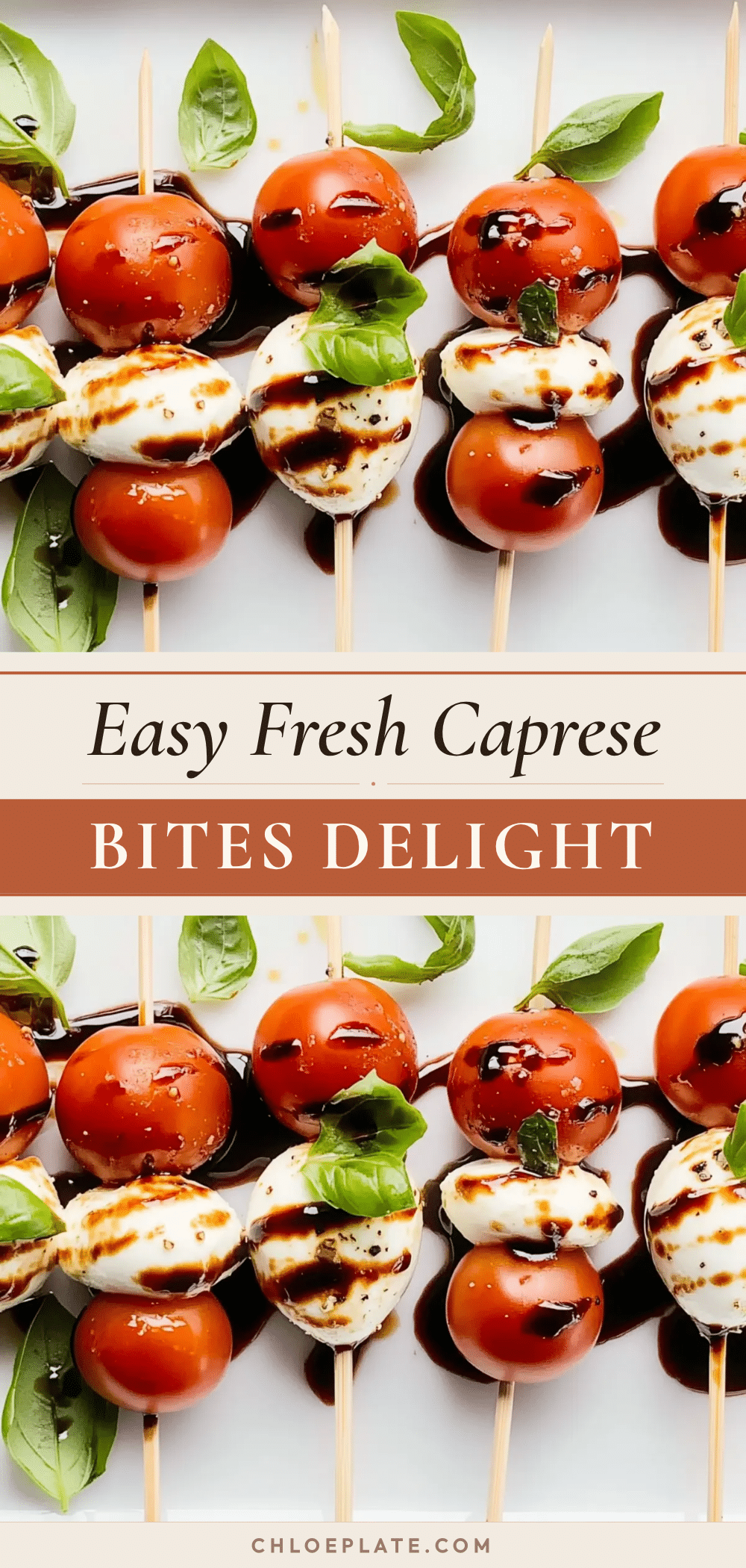 easy fresh caprese bites recipe