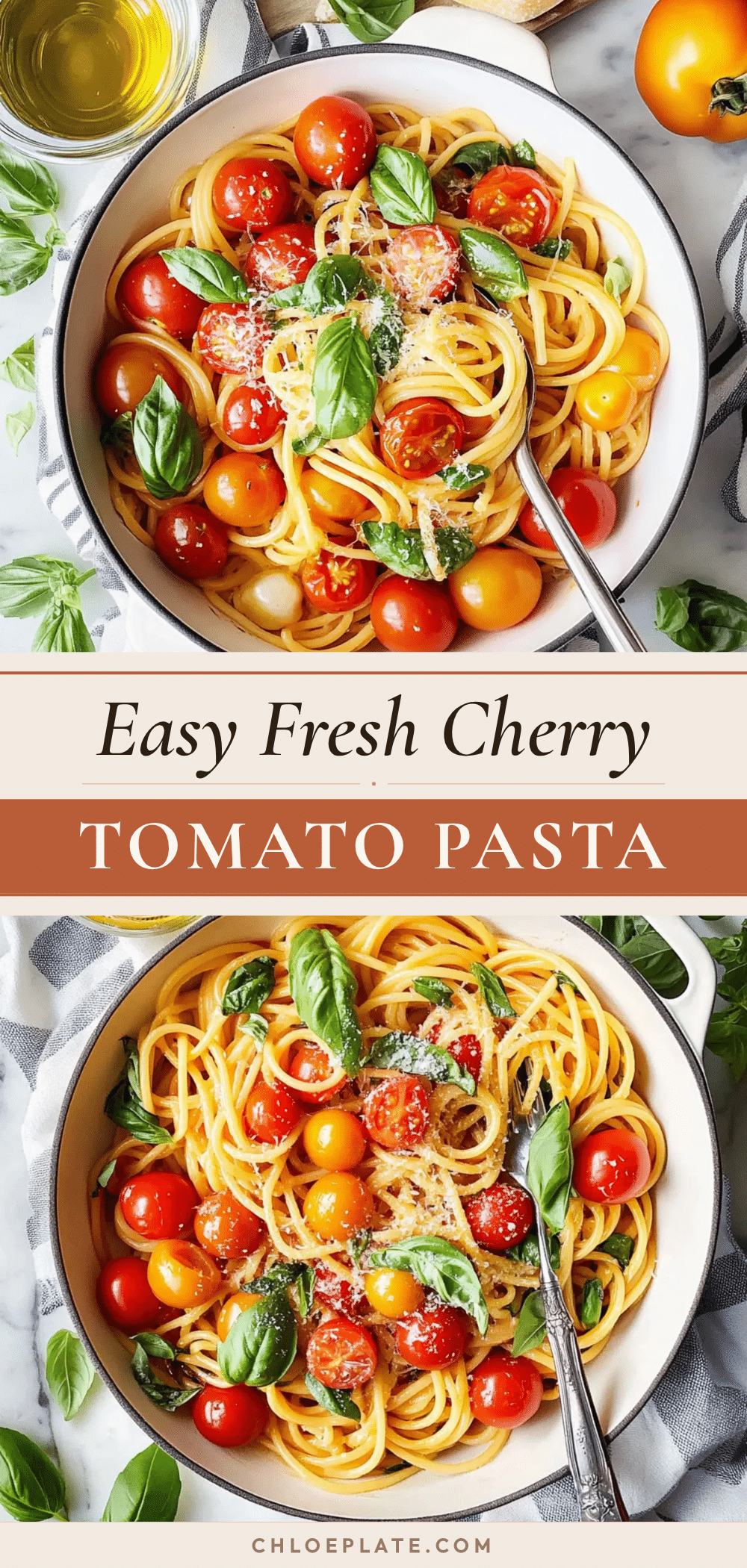 easy fresh cherry tomato pasta recipe
