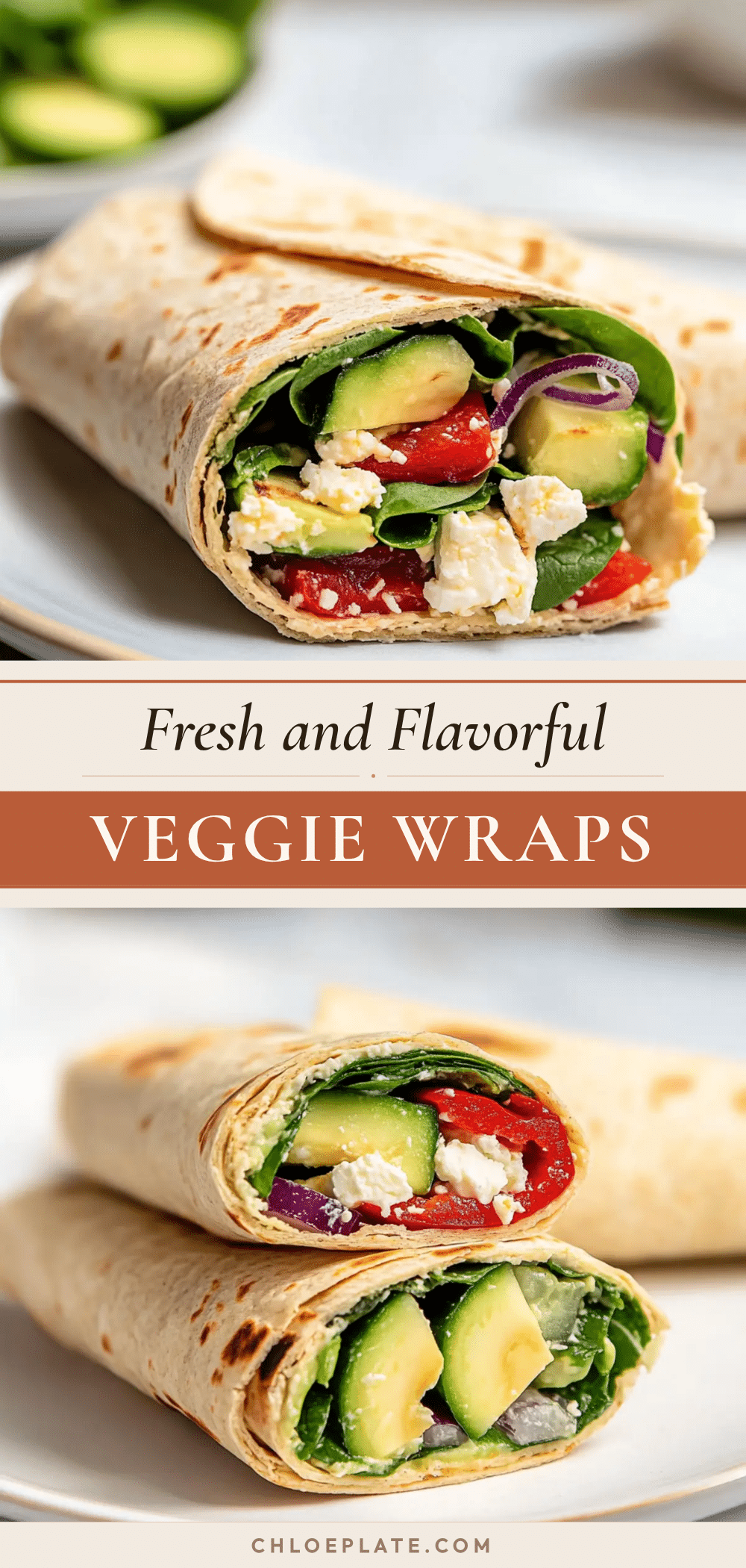 fresh veggie wraps recipe