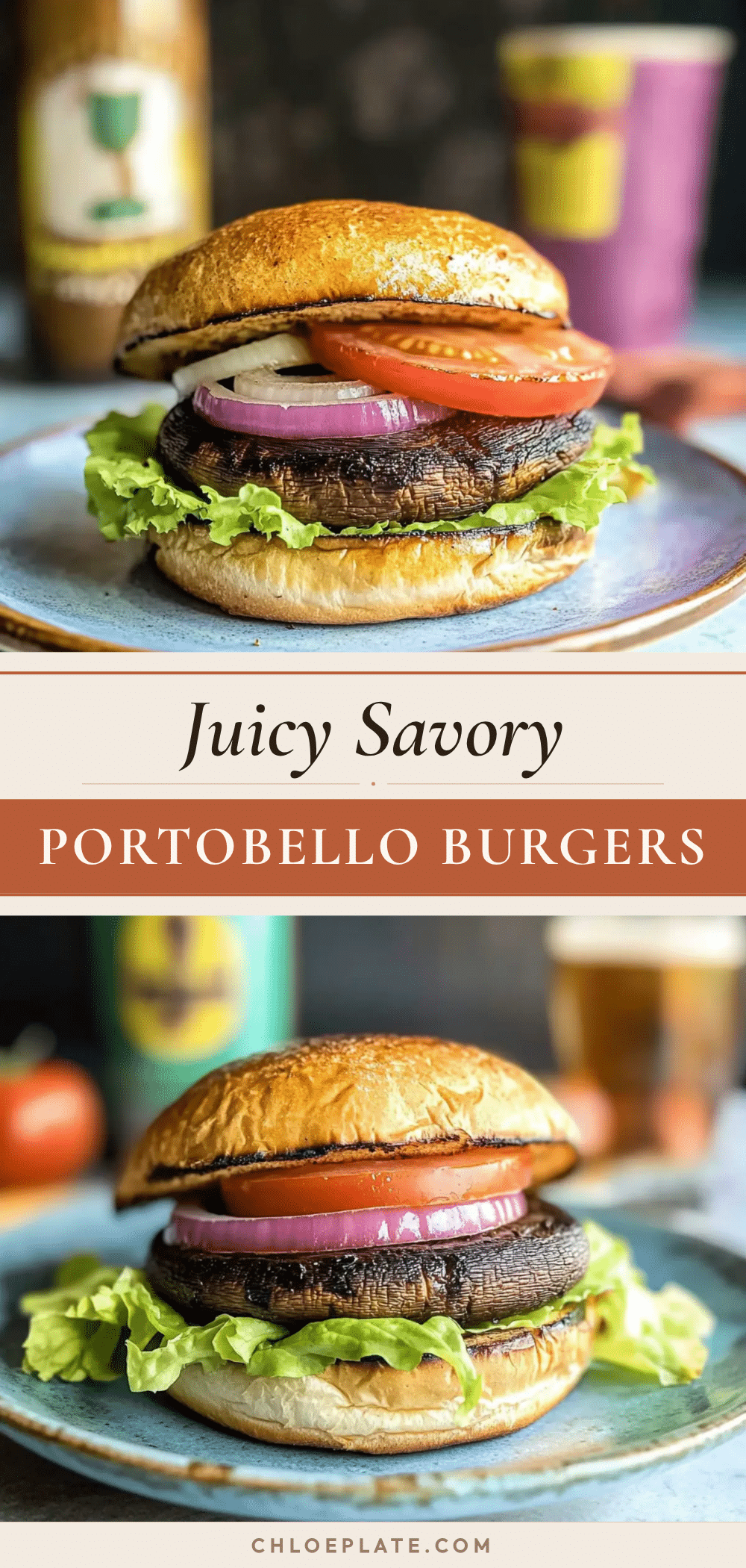 portobello mushroom burgers recipe