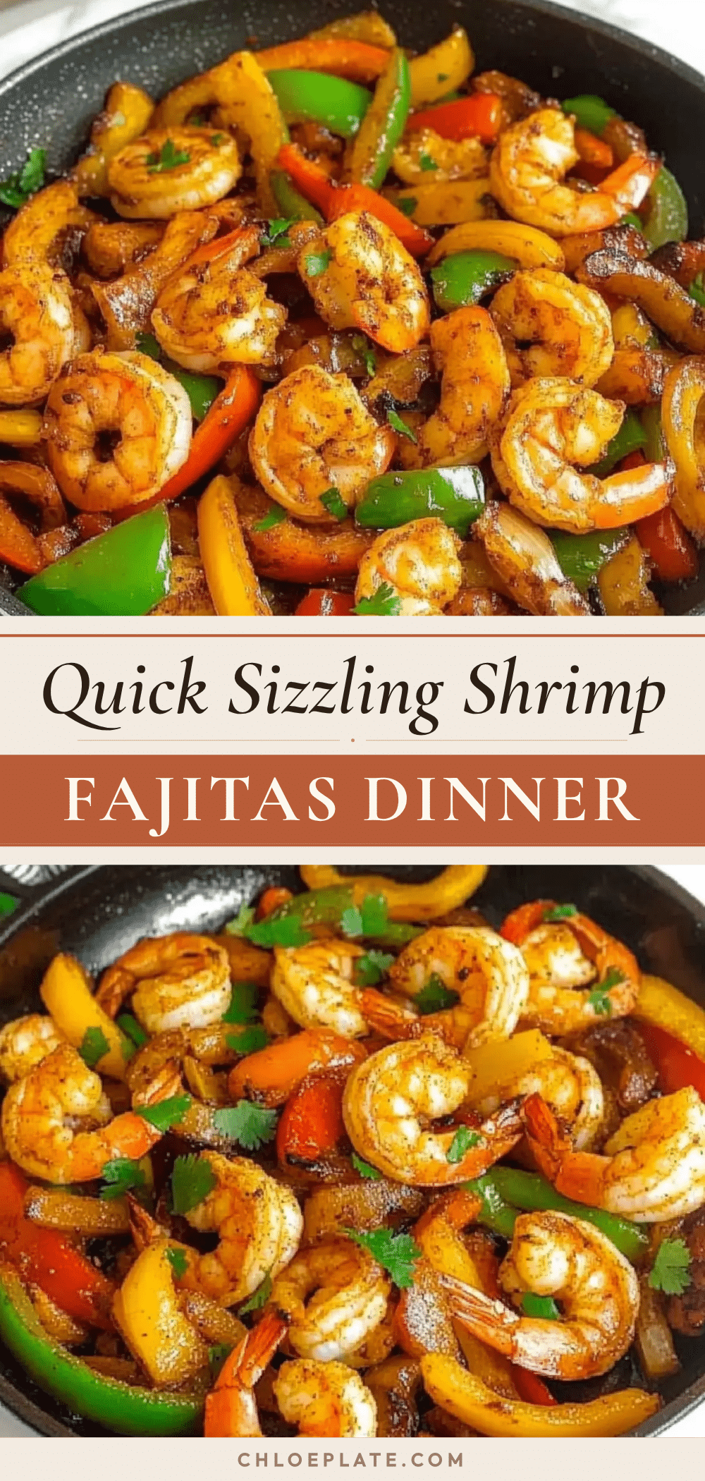 quick shrimp fajitas recipe