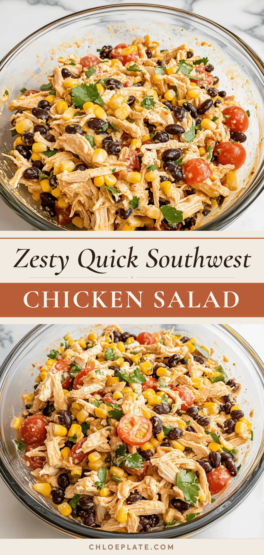 Quick Zesty Southwest Chicken Salad recipe
