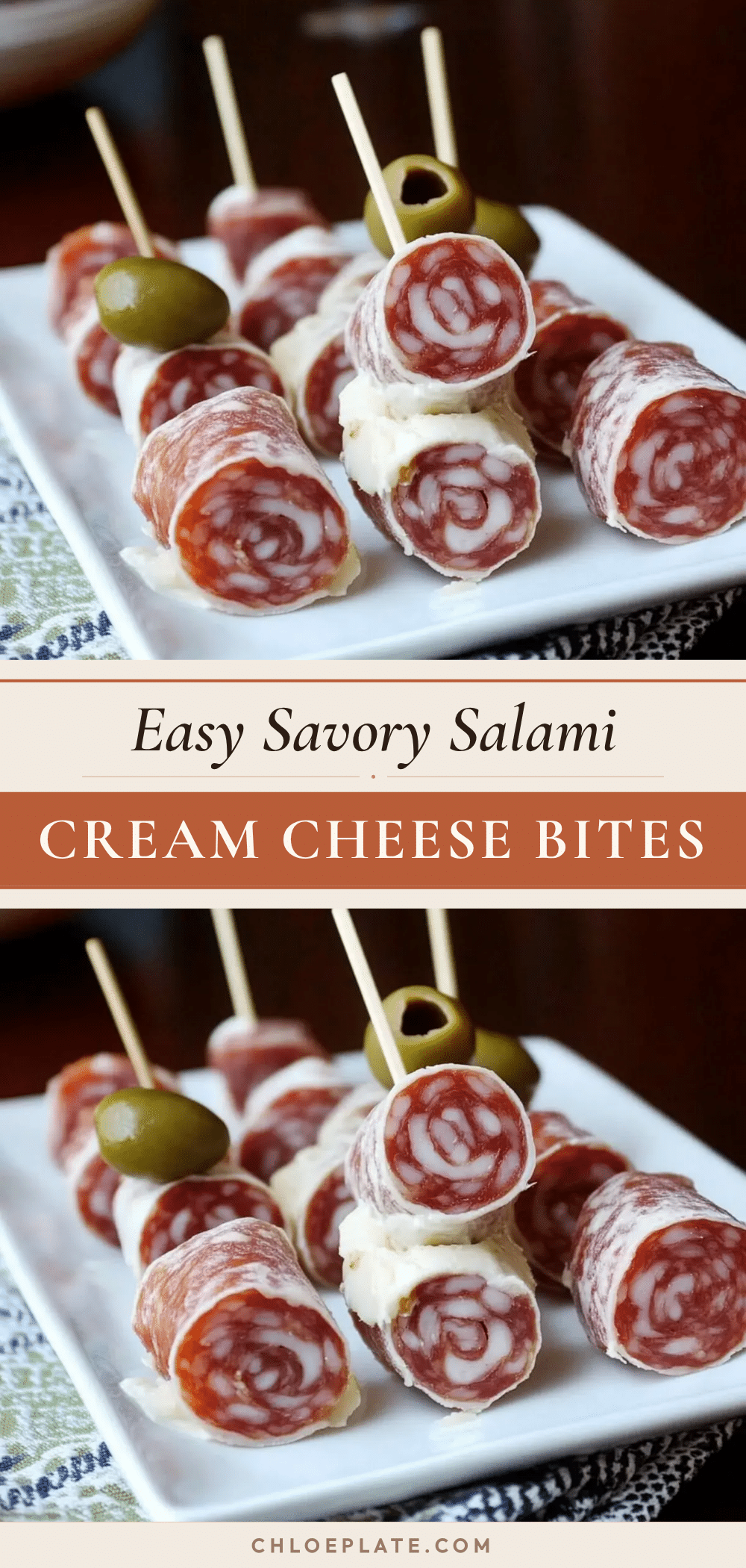salami cream cheese bites recipe
