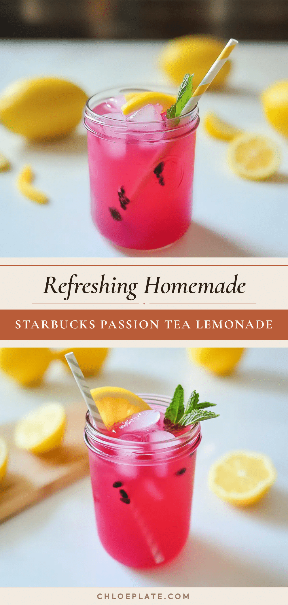 Starbucks Passion Tea Lemonade recipe