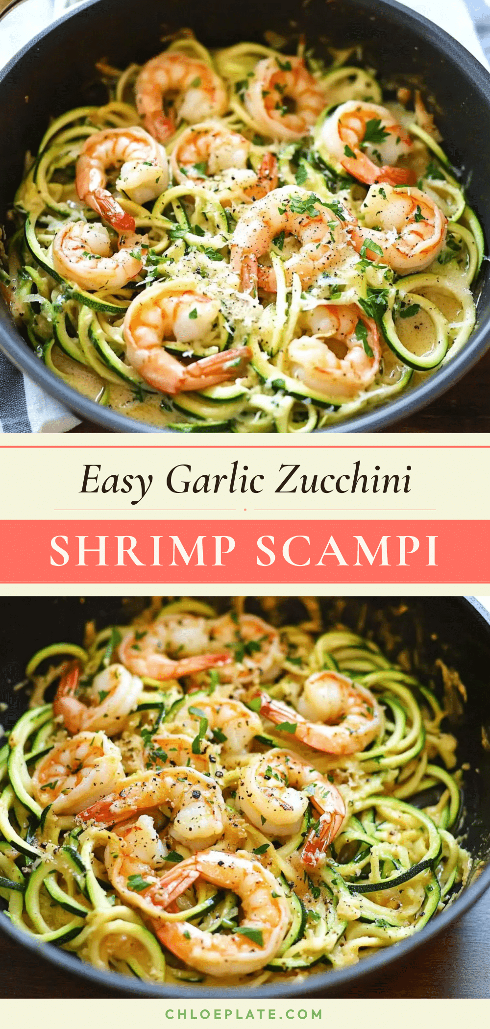 zucchini shrimp scampi recipe
