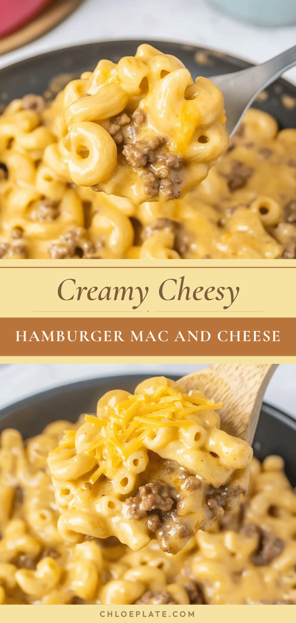 creamy hamburger mac and cheese recipe