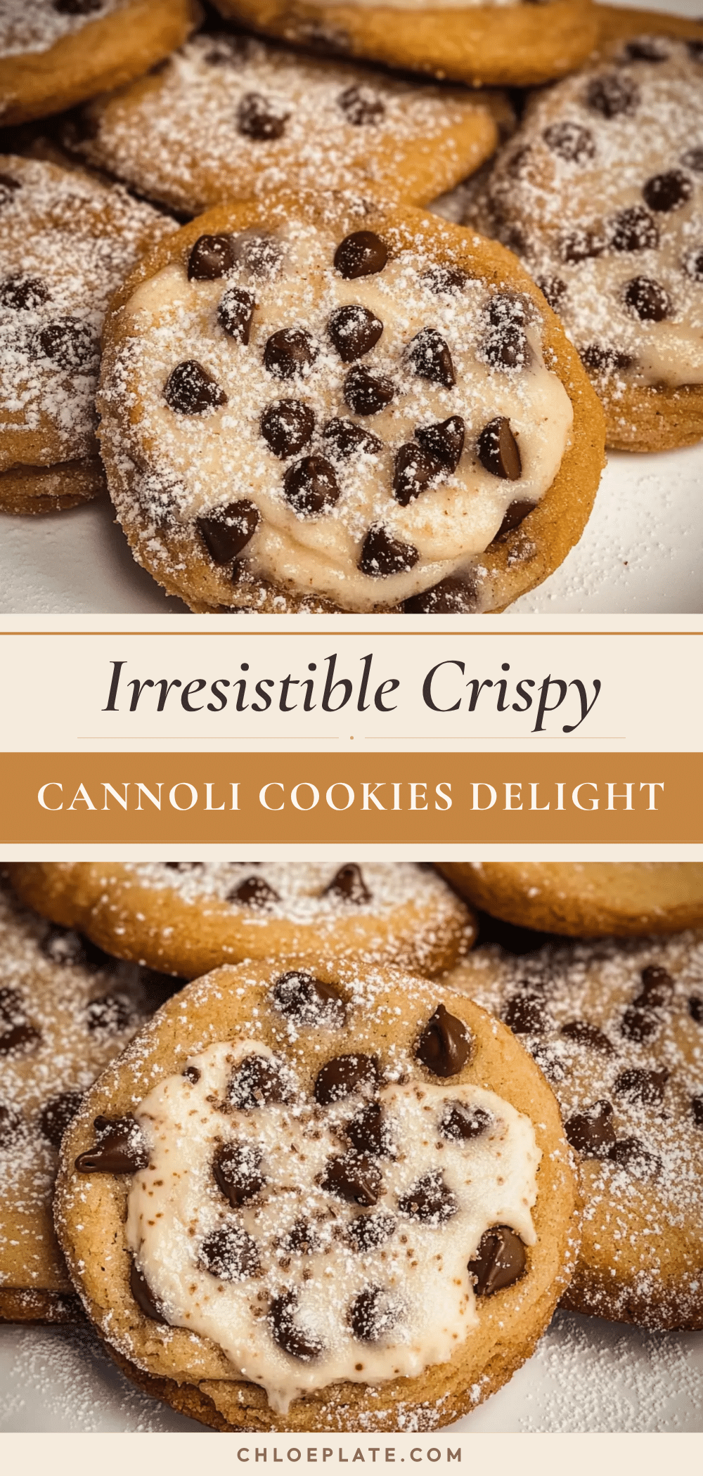 crispy cannoli cookies recipe