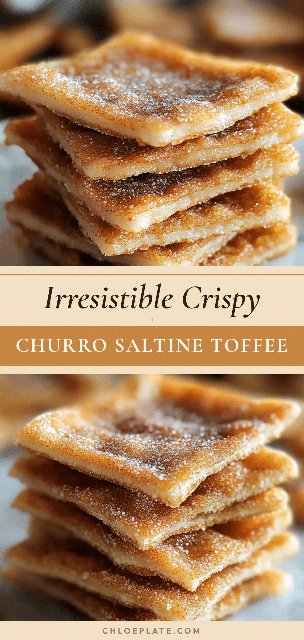 crispy churro saltine toffee recipe