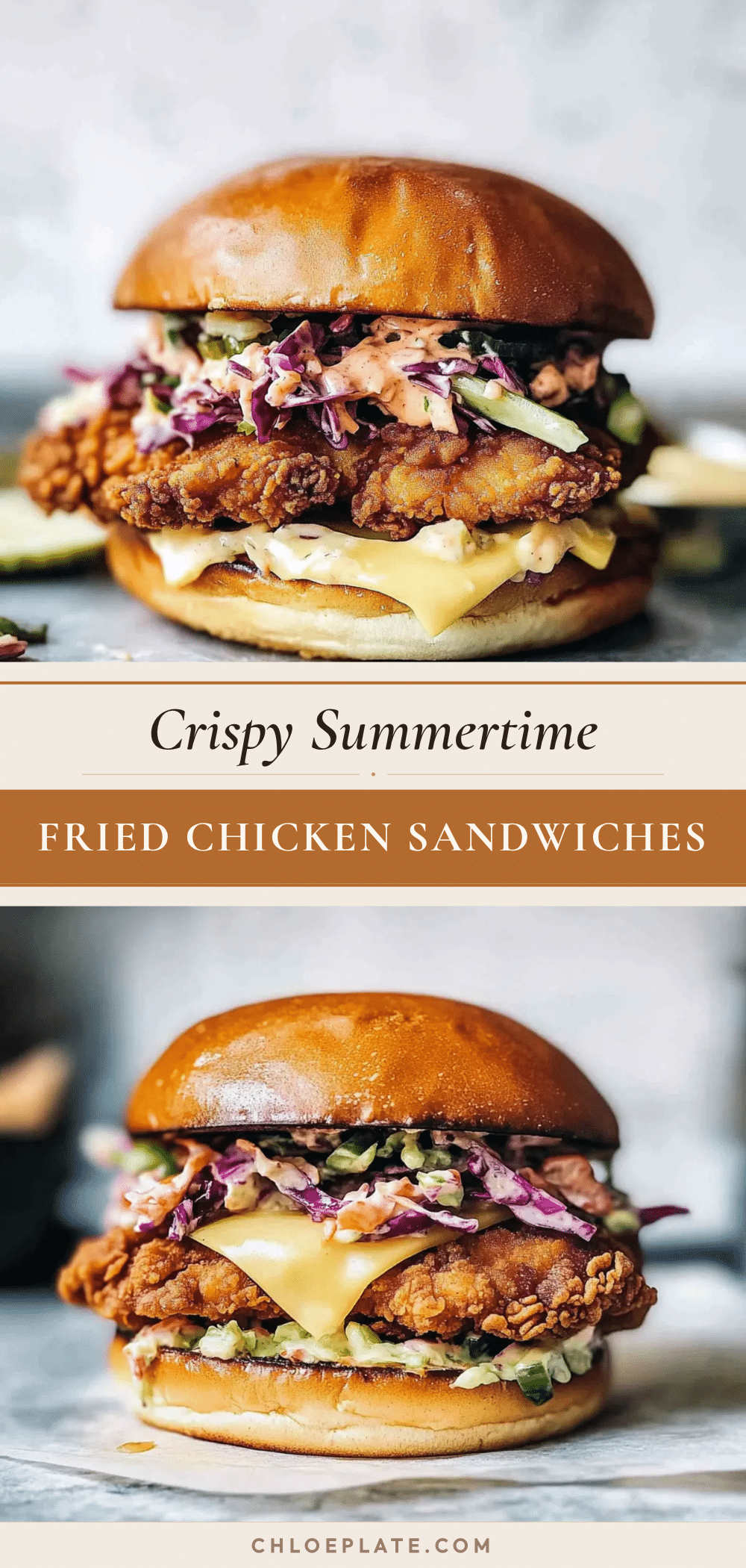crispy fried chicken sandwiches recipe