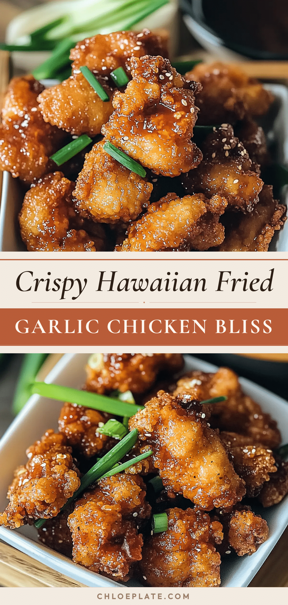 crispy hawaiian fried garlic chicken recipe