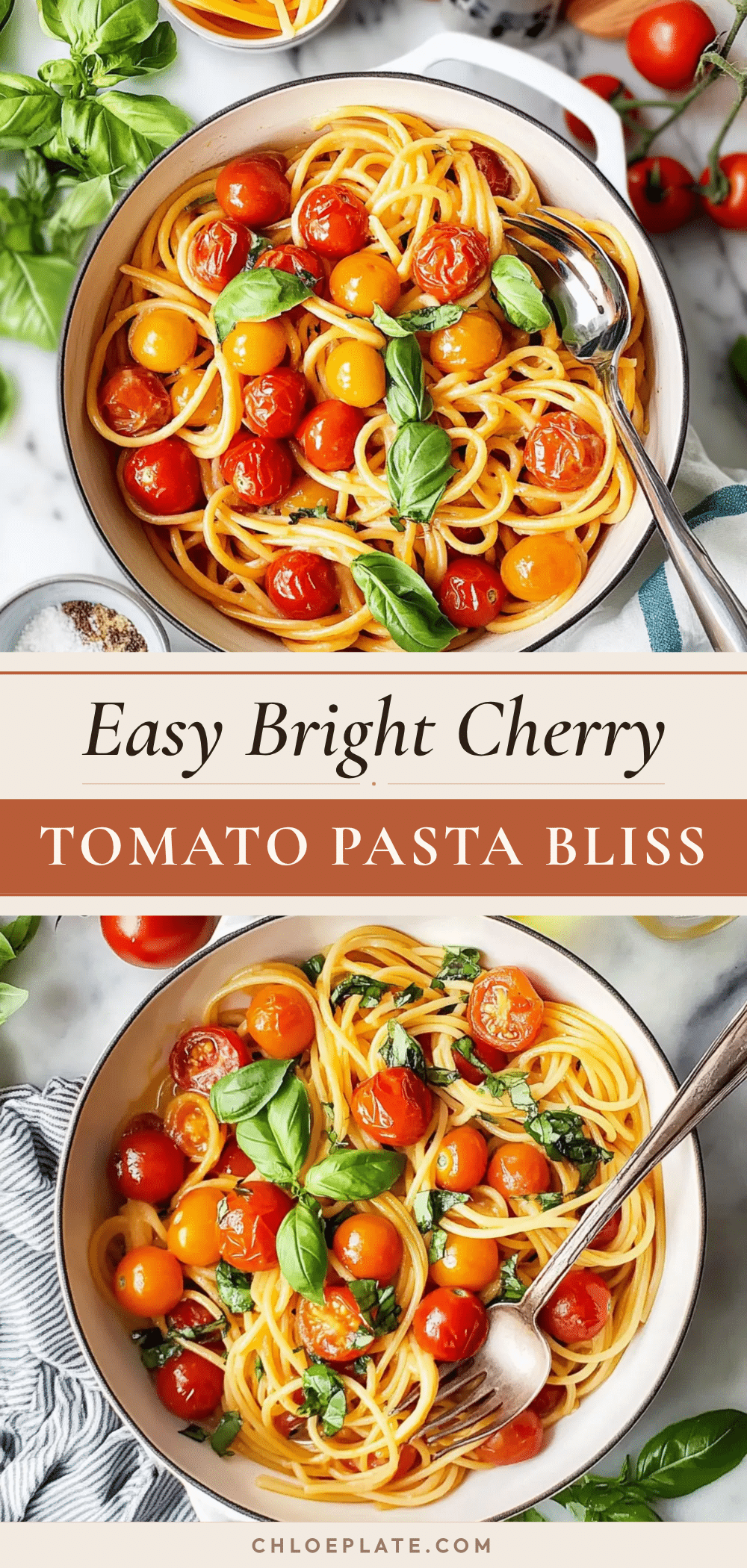 easy bright cherry tomato pasta recipe