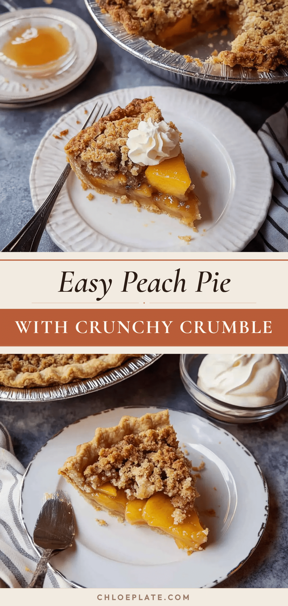 easy peach pie recipe