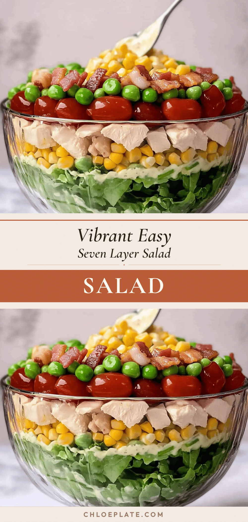 easy vibrant seven layer salad recipe