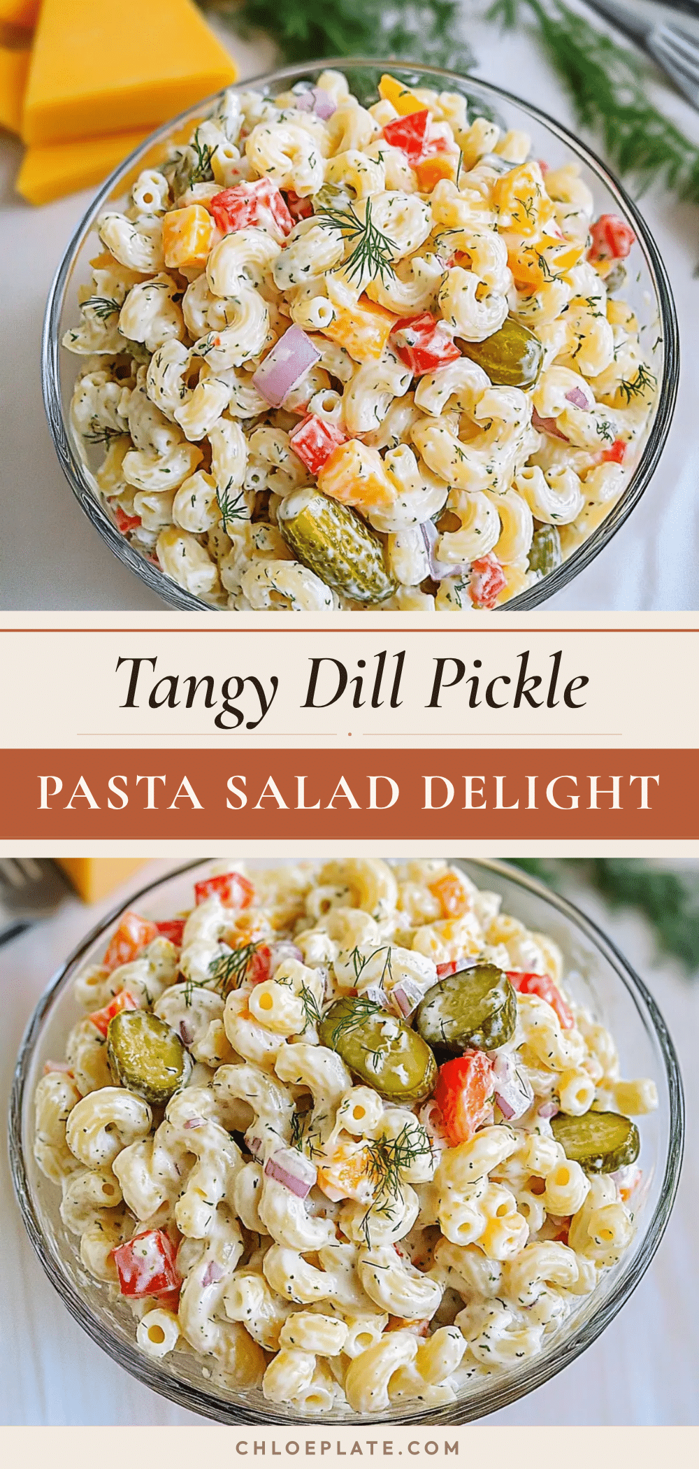 fresh dill pickle pasta salad recipe