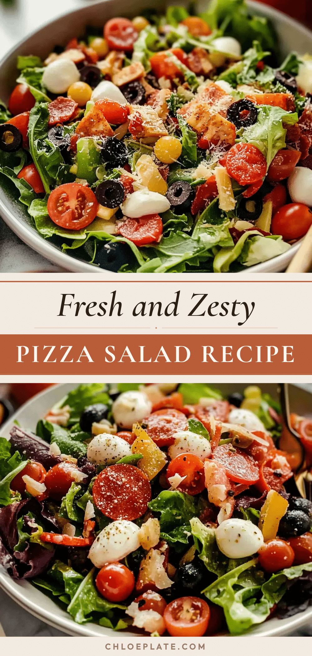 fresh pizza salad recipe