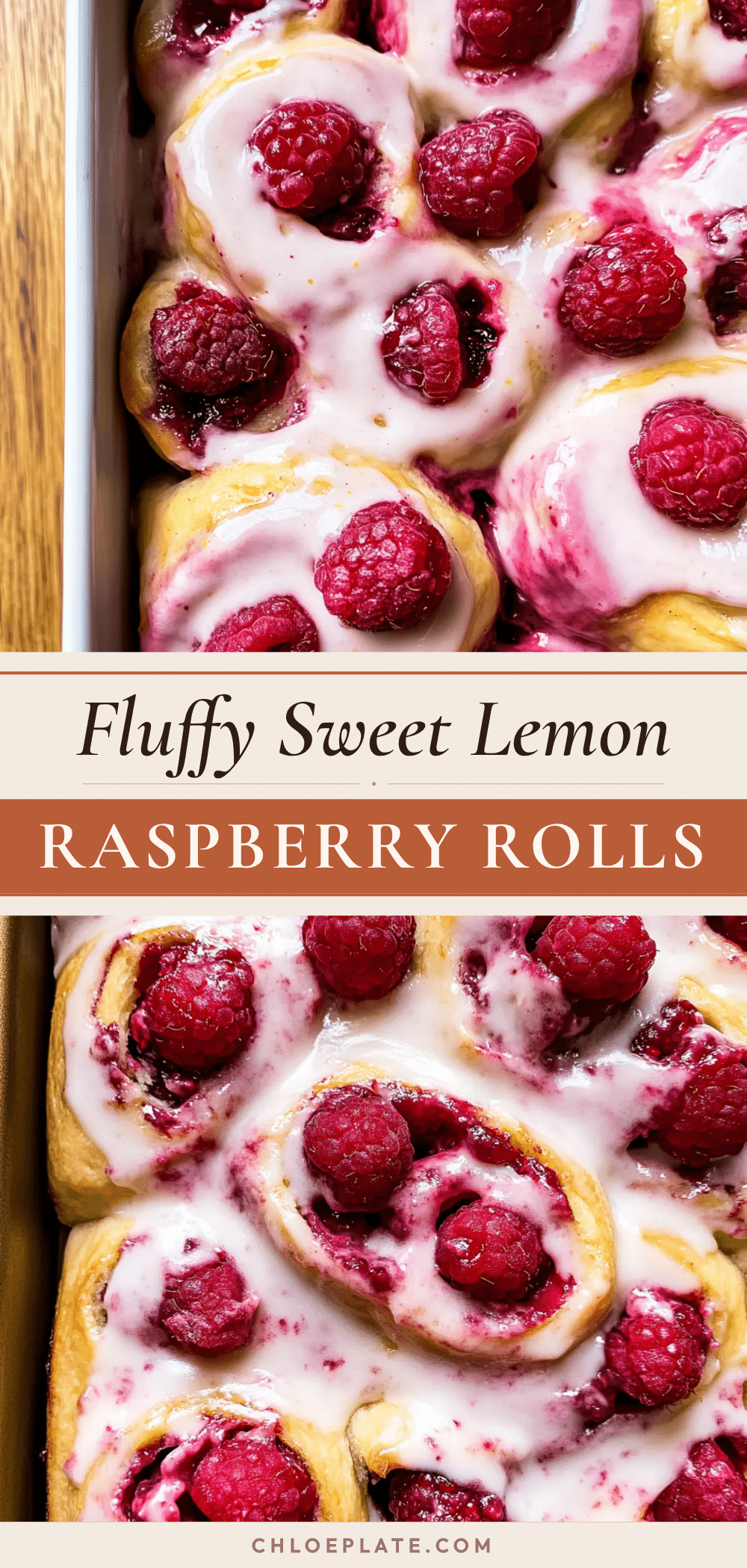 lemon raspberry rolls recipe