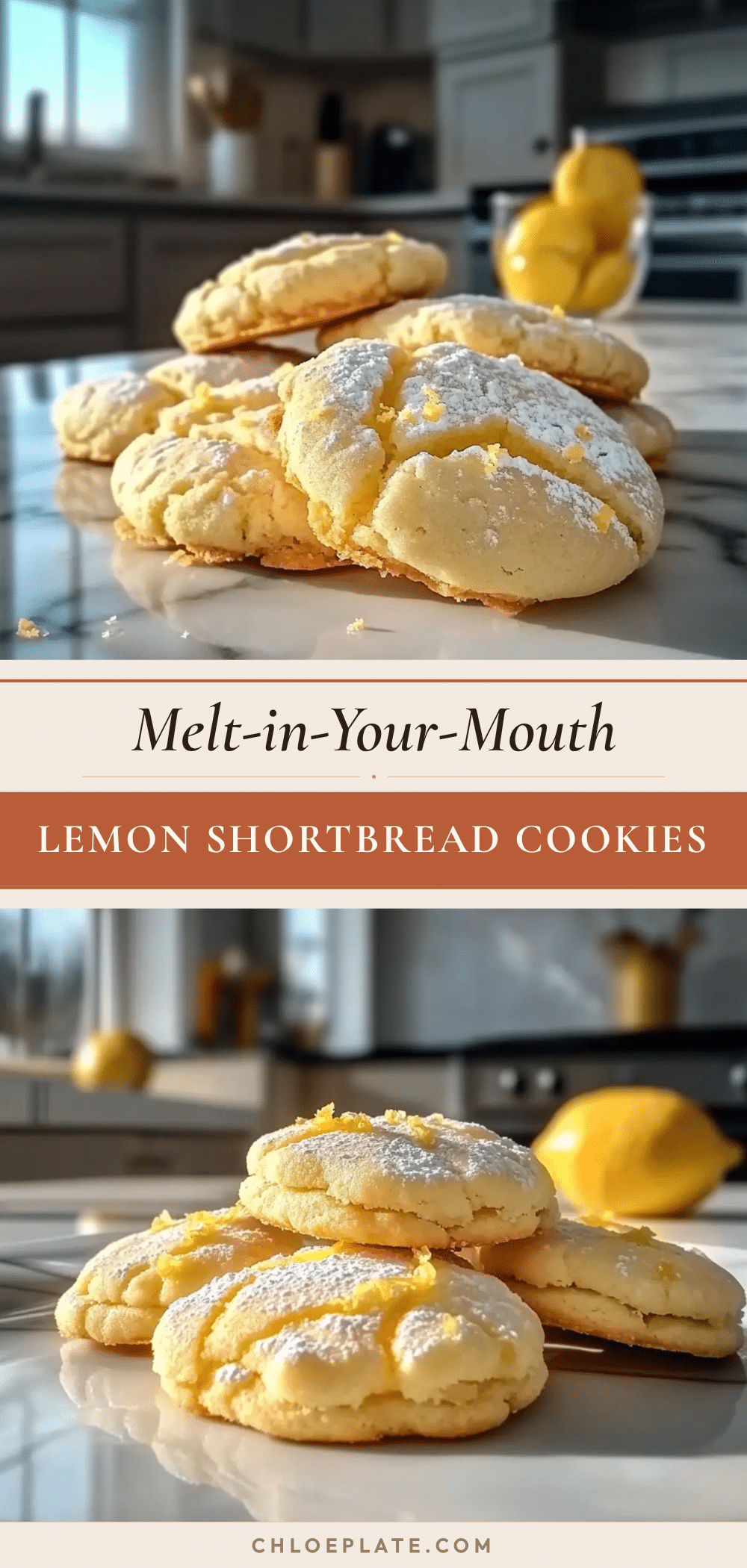 lemon shortbread cookies recipe