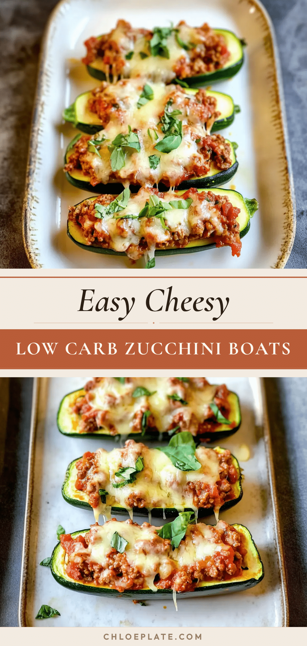 low carb stuffed zucchini boats recipe