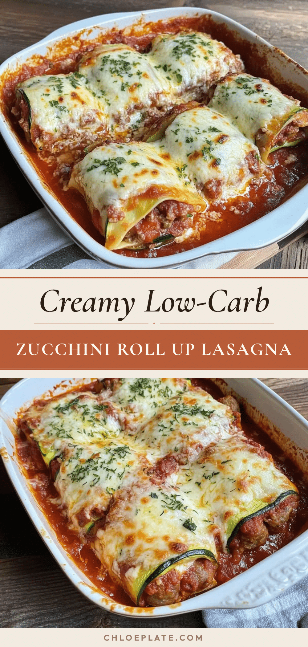 low carb zucchini roll up lasagna recipe