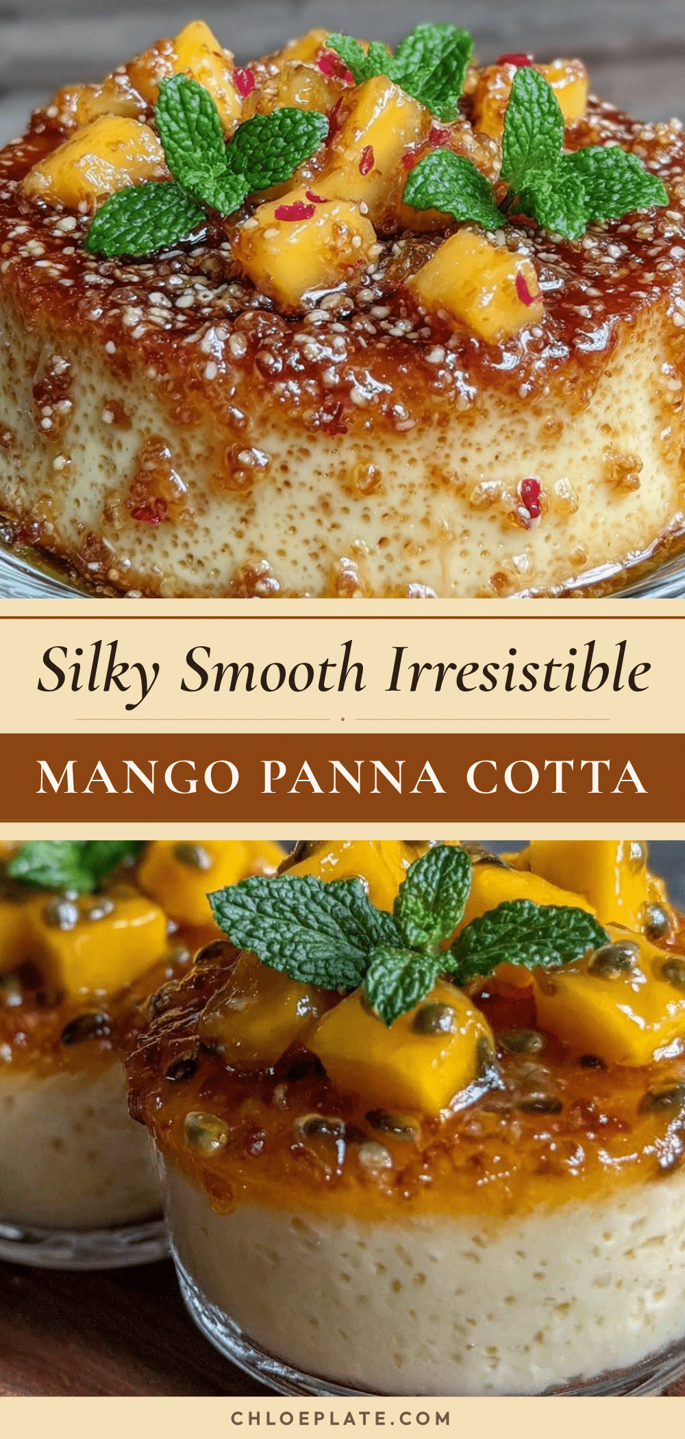 mango panna cotta recipe