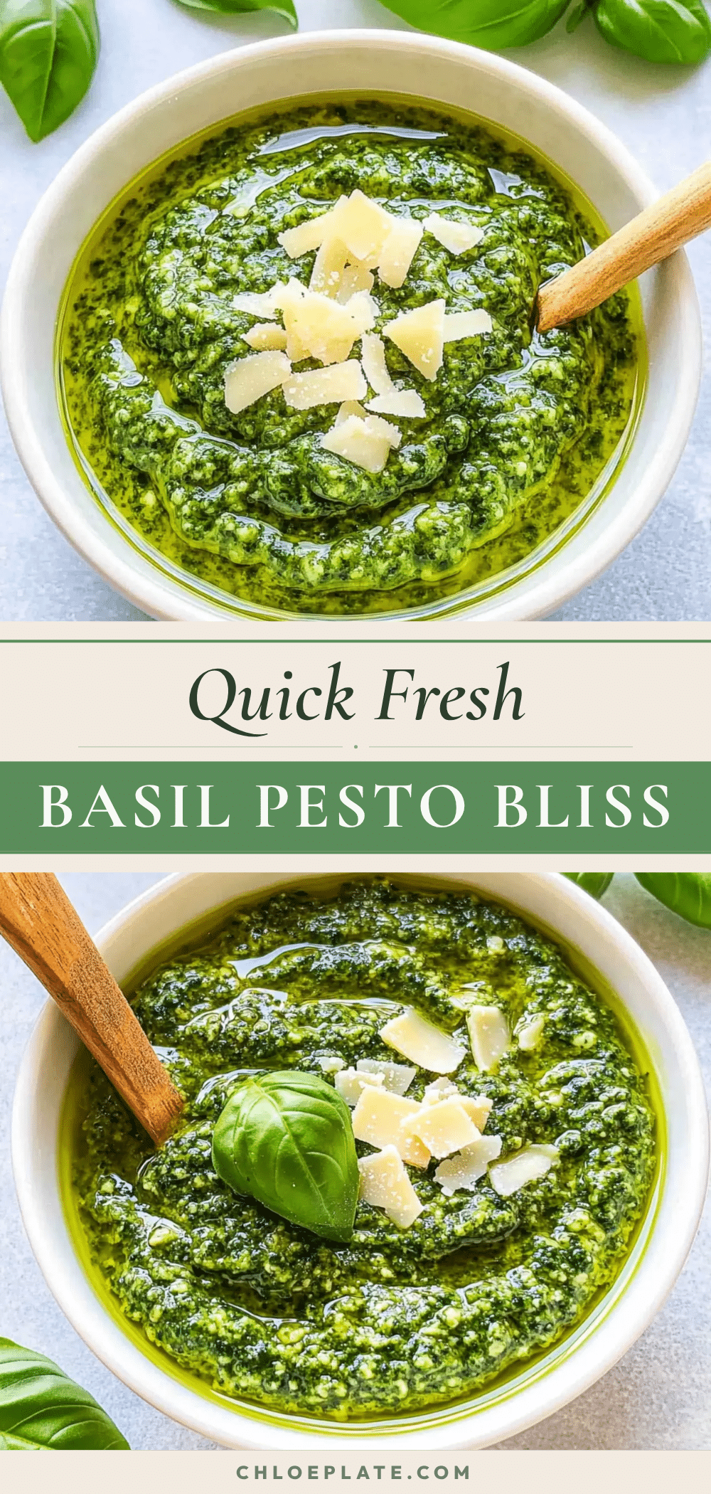 quick basil pesto recipe