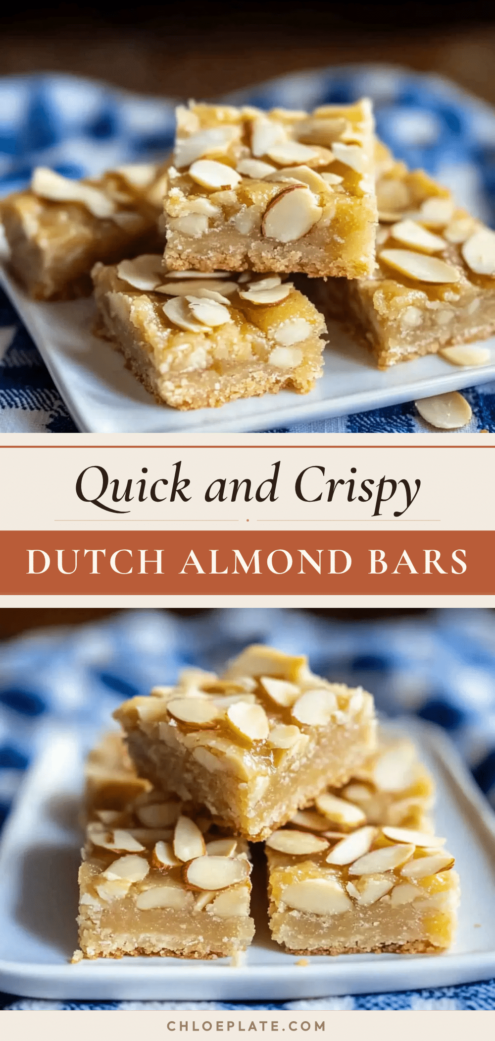 Quick Crispy Dutch Almond Bars recipe