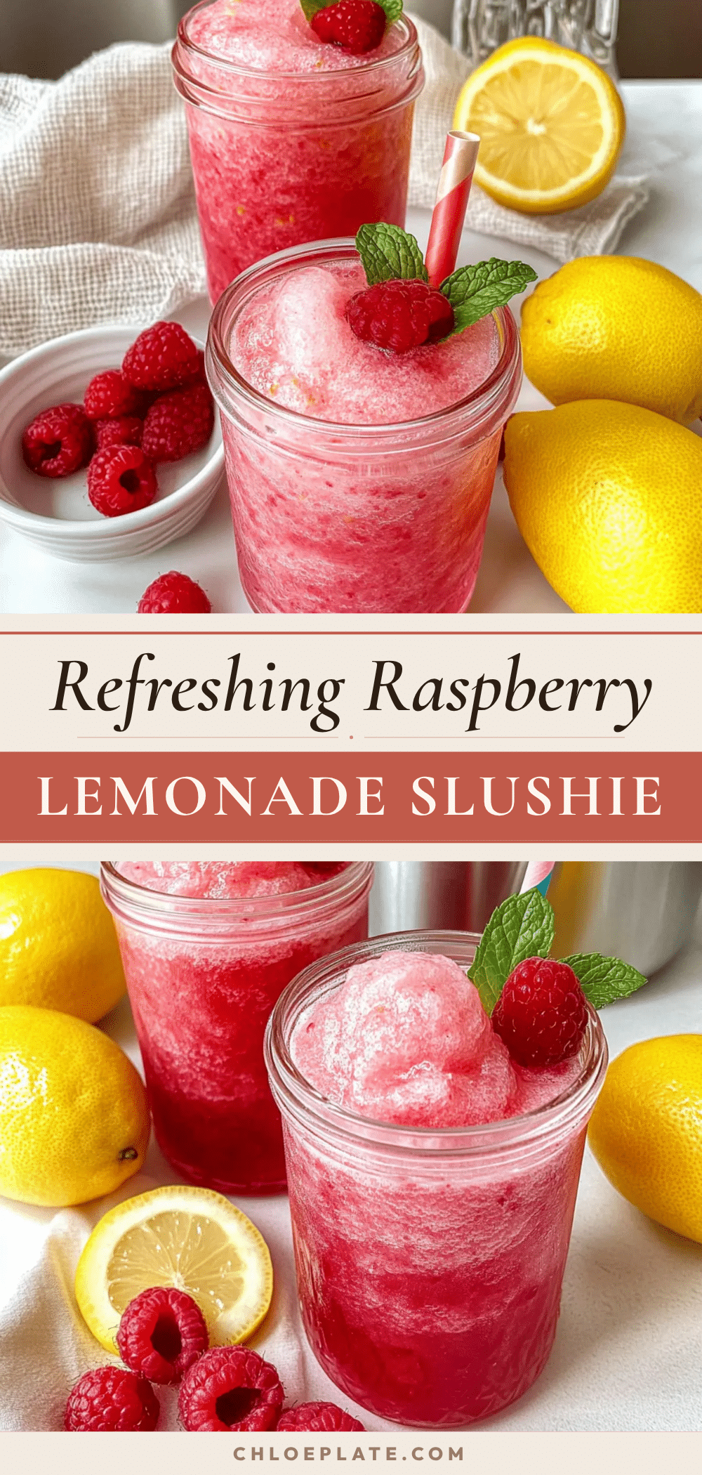 raspberry lemonade slushie recipe