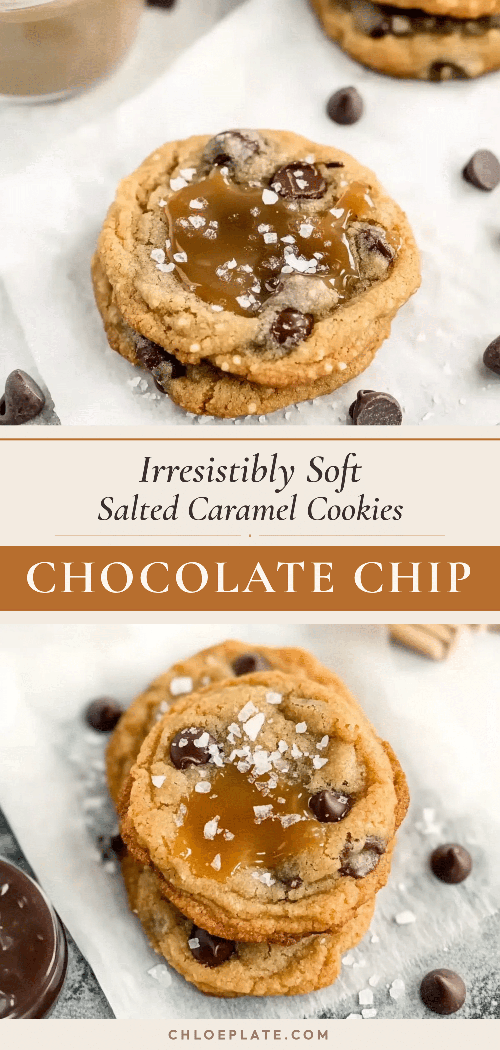 soft salted caramel chocolate chip cookies recipe